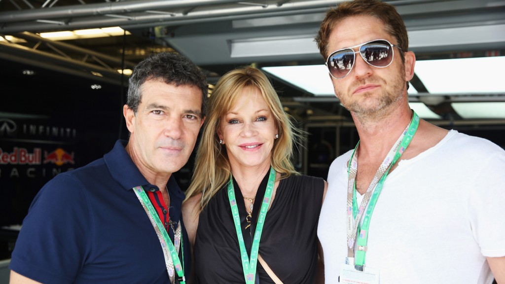 Antonio Banderas, Melanie Griffith ve Gerard Butler