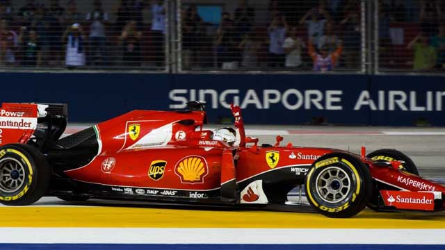Photo of Singapur’da Vettel Kazandı, Mercedes Podyuma Çıkamadı