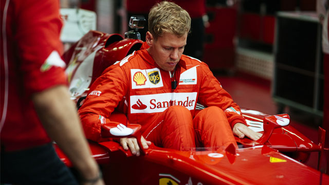 Photo of Vettel Ferrari Koltuğuna Oturdu