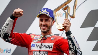 Photo of Dovizioso son virajda Marquez’i geçip kazandı